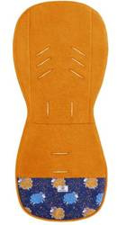 Simple Wool Wkładka Termoaktywna Antypotowa Do Wózka Pomarańczowe Owoce