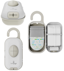 Keepigo Stylowy Organizer 3w1 na Pieluchy i Chusteczki