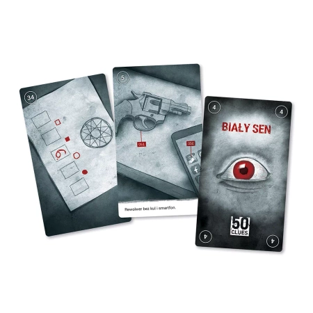 Albi 50 Clues Część 2 Biały Sen Gra Planszowa