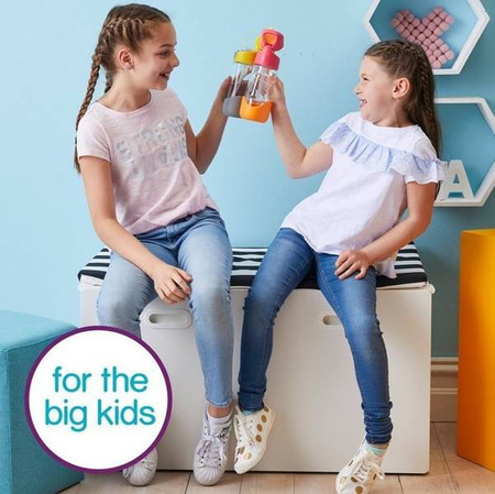 B.Box Butelka Tritanowa Ze Słomką 450 Ml Emerald Forest