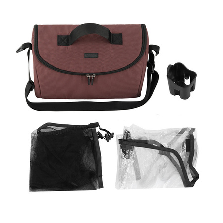 [OUTLET] MoMi Clara Wózek Spacerowy Burgundowy