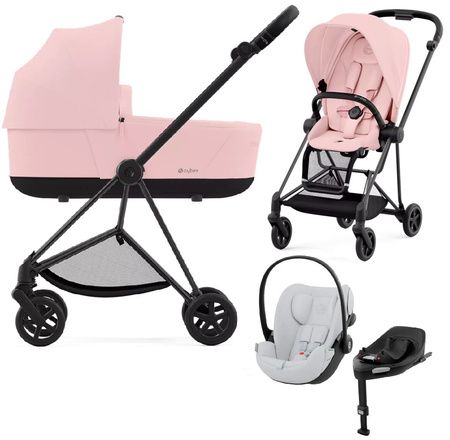 Cybex Mios 3.0 Wózek Głęboko-Spacerowy + Cybex Cloud G I - Size Fotelik Samochodowy + Baza