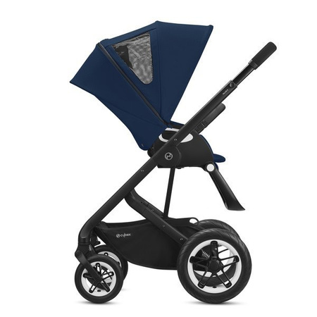 Cybex Talos S Lux Wózek Głęboko-Spacerowy Czarna Rama Soho Grey