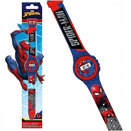 Kids Euroswan Zegarek cyfrowy - Spiderman