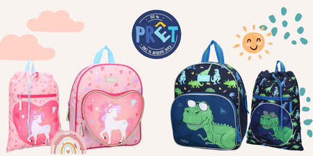 Pret Plecak dla dzieci Happy Unicorn pink