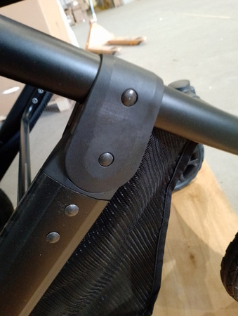 [OUTLET] Kinderkraft Prime Wózek Głęboko-Spacerowy 2w1 + Mommy Bag Black