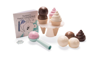 Dantoy THORBJORN Zestaw do lodów z kolorowanką