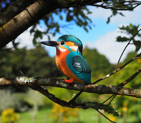 Eugy Eko 3D Układanka Ptak Zimorodek