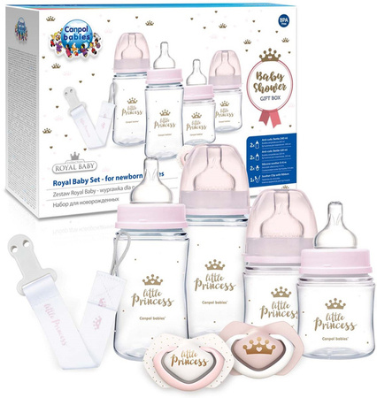 Canpol Baby Zestaw Startowy Royal Baby Set Girl