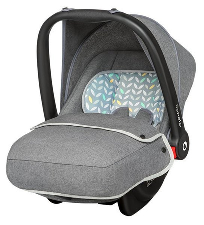 Lionelo Noa Plus Fotelik Samochodowy 0-13kg Grey Scandi