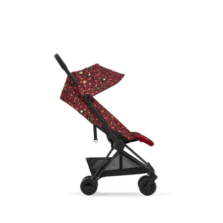 Cybex Coya Wózek Spacerowy Rosenrot Red by Alec Voelkel + Cybex Coya Moskitiera Black	