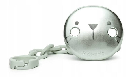 Suavinex Klips do smoczka Premium  Kotek miętowy  Hygge Baby