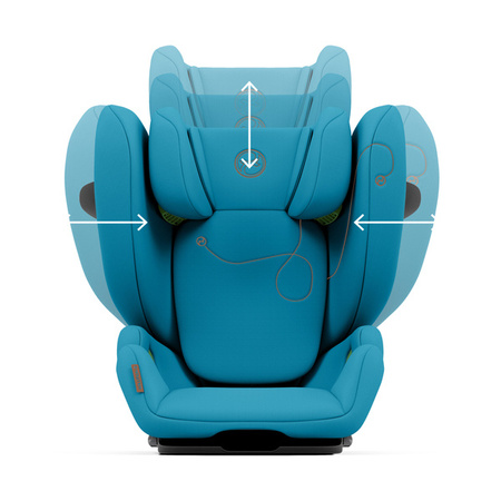 Cybex Solution G i-Fix Fotelik Samochodowy 15-50 kg Beach Blue