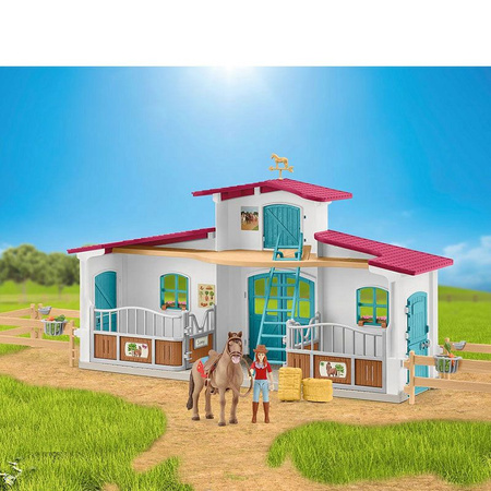 Schleich Horse Club Centrum Jeździeckie zestaw podstawowy 72222
