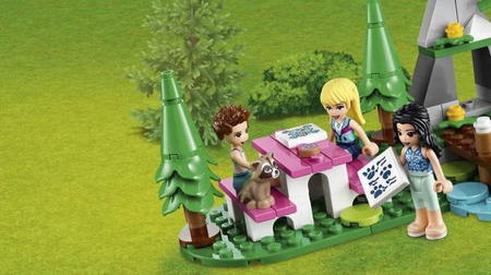 Lego Friends Leśny Mikrobus Kempingowy i Żaglówka