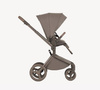 Anex Flo Wózek Głęboko-Spacerowy Yuki + Cybex Aton B2 i-Size Fotelik Samochodowy 0-13kg + Baza One Volcano Black	