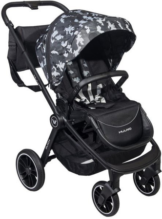 Muuvo Quick Trendy Edition Wózek Głęboko-Spacerowy Urban Camo Gondola Onyx Black