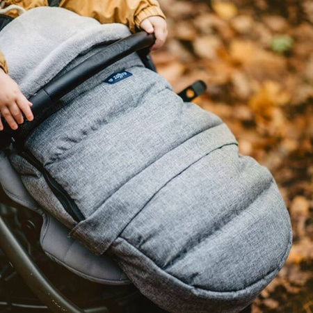Zaffiro iGrow 4.0 Śpiwórek Do Wózka Wełna Premium Czarny / Beżowy