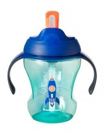 Tommee Tippee Exp Kubek Niekapek Ze Słomką Boy  230ml, 6m+new 44701391