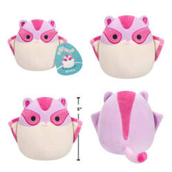 Jazwares Brixton Pink Sugar Glider. Squishmallows. Seria 16, Pluszak, 13 cm