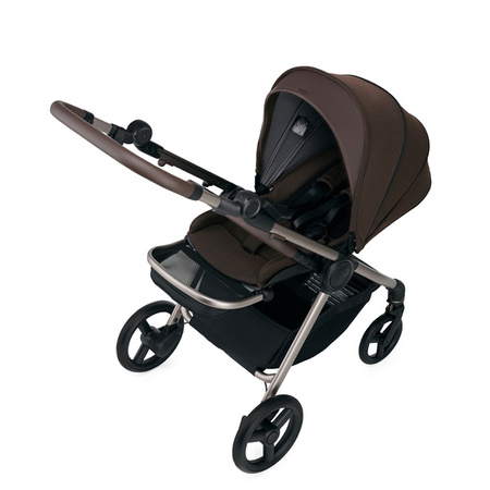 Anex IQ Premium New Transfarmation Wózek Głęboko-Spacerowy Teddy + Cybex Aton B2 i-Size Fotelik Samochodowy 0-13kg + Baza One Volcano Black	