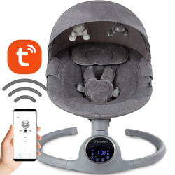 Kidwell Reve Leżaczek Elektryczny 2w1 Gray Silver