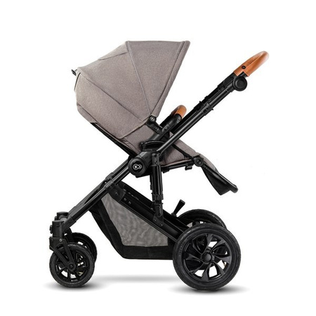 Kinderkraft Prime Wózek Głęboko-Spacerowy 2w1 + Mommy Bag Beige