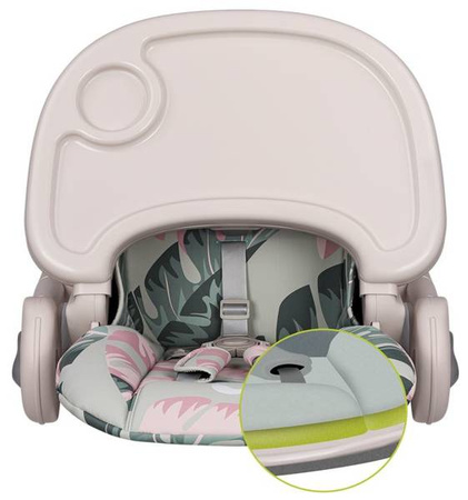 Lionelo Zanna Krzesełko do Karmienia Pink Bubblegum