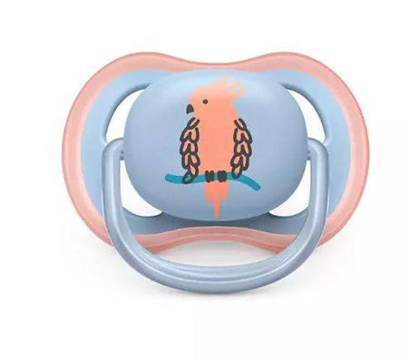 Avent Ultra Air Smoczek Uspokajający 0-6m Soothie Boy Deco