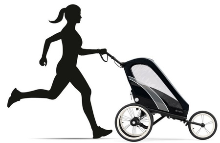 [OUTLET] Cybex Zeno Przyczepka Do Roweru Do Biegania Cybex Sports Puma