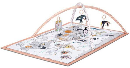 Kinderkraft Tippy Mata Edukacyjna 2w1