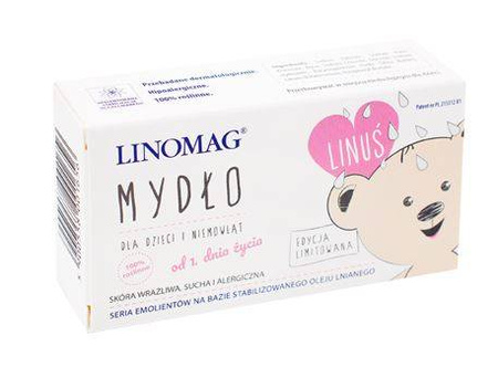 Linomag Mydło w Kostce Dla Dzieci i Niemowląt 100 g
