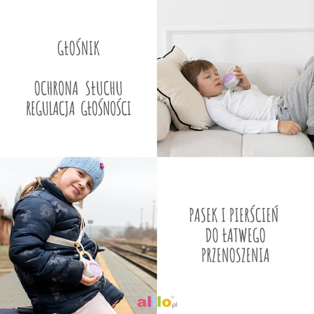 Alilo Pocket Bunny K1 Odtwarzacz MP3 z Bluetooth Niebieski