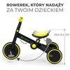 Kinderkraft 4TRIKE  Rowerek Trójkołowy  Black Volt