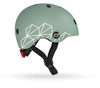 Scootandride Kask XXS-S Dla dzieci 1-5 Lat  Green Lines