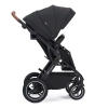Kinderkraft B-Tour Mink Pro Wózek Głęboko-Spacerowy + Fotelik 0-13 kg Zestaw 3w1 Black