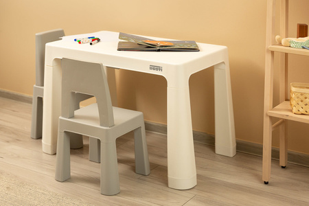 Toyz Monti Stolik Dziecięcy z Krzesłami Grey