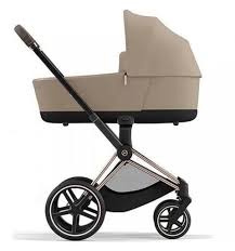 Cybex Priam 4.0 Wózek Głęboko-Spacerowy + Cloud T i-Size Fotelik Samochodowy 0-13kg Plus Cozy Beige
