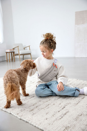 Palopa Torebka Nerka na Smakołyki dla Psa Mini Enja Taupe