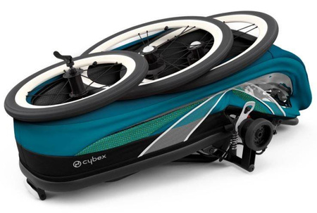 Cybex Zeno Wielofunkcyjna Przyczepka Do Biegania Do Roweru Cybex Sports Bleached Sand