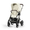 Cybex Talos S Lux Wózek Głęboko-Spacerowy Rama Taupe Seashell Beige