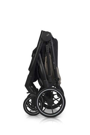 Easy Go Duoflex Wózek Głęboko-Spacerowy Bliźniaczy Rok po Roku Savana Beige 2 Siedziska 1 Gondola