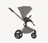 Anex Flo Wózek Głęboko-Spacerowy Charm + Cybex Aton B2 i-Size Fotelik Samochodowy 0-13kg + Baza One Volcano Black	