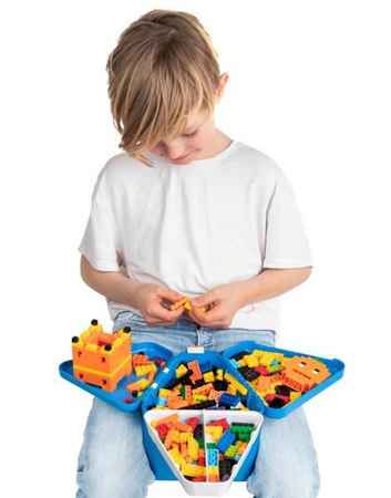 Trunki TeeBee Pojemnik Na Zabawki Niebieski