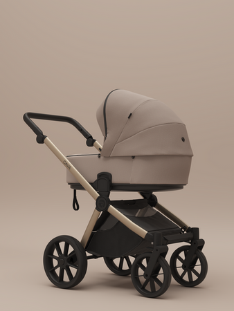 [OUTLET] Riko Cava Wózek Głęboko-Spacerowy 01 Dust