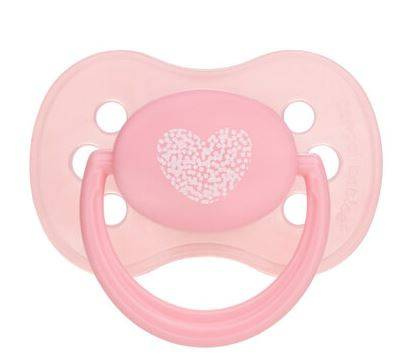 Canpol Babies Pastelove Smoczek Uspokajający Silikonowy Symetryczny 0-6m 
