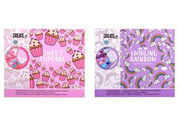 Create It! Paleta Pastelowych Cieni Mix Wzorów