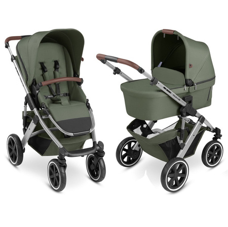 ABC Design Salsa 4 Air 2024 Wózek Głęboko-Spacerowy 2w1 + Akcesoria Olive