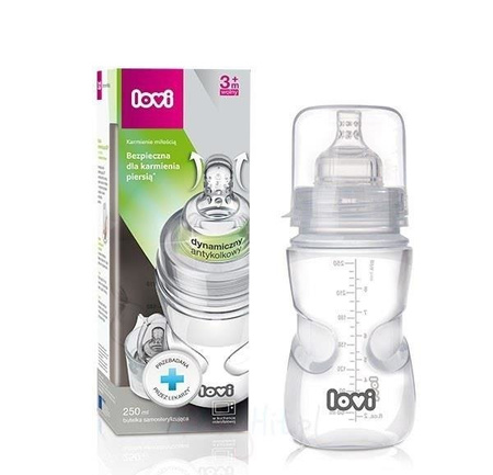 Lovi Butelka Samosterylizująca z Użyciem Kuchenki Mikrofalowej 250ml 21/571