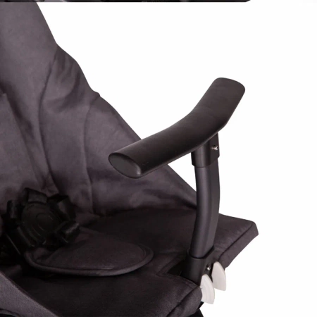 Kidnort Snöpetrel Wózek Spacerowy Szary Melanż